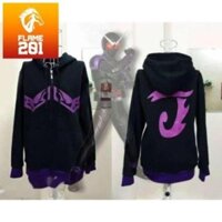 [2nd] Áo khoác Kamen Rider Doublue W Joker / Skull Size L ( 55-75kg)