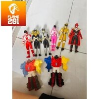 [2nd] Đồ chơi mô hình Sofubi Super Sentai  Lupinranger nguyên Set size 18cm