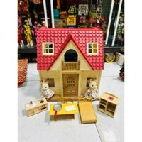[2nd] Đồ chơi Nhà thỏ Sylvanian Families Red Roof Cosy Cottage Starter Home