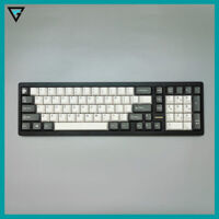 [2nd] Epbt White Gray Keycap ABS 2 shots 153 nút