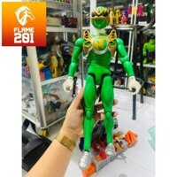 [2nd] Mô hình Action Figure Power Rangers Super Megaforce Ninja Storm Green Samurai ( Cuồng phong xanh lá) ~ 28cm