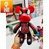 [2nd] Mô hình gấu BearBrick Deapool Popobe size ~ 20cm