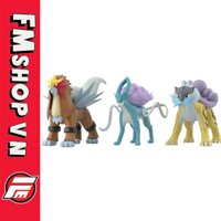 (2ND) POKEMON SCALE WORLD RAIKOU & ENTEI & SUICUNE