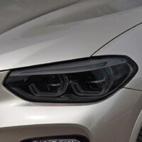 2p Cho Xe BMW X4 G02 F26 M 2020 Đèn Pha Ô Tô Đen Khói Tint Vinyl Phim Bảo Vệ Trong Suốt TPU Miếng Dán Phụ Kiện