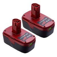 2Pack 6.0Ah 19.2 Volt C3 Replacement Lithium Battery for Craftsman XCP 20V 130211004 11375 11045 130279005 315.11485