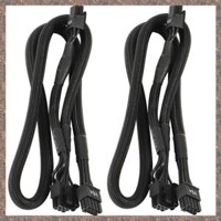 2pack 8 PIN TO Dual 8 PIN 6 PIN PCIE VGA Cáp cấp nguồn cho EVGA Supernova G2 G3 G5 P2 T2 GS G + 650 750 850 1000