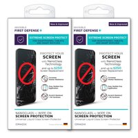 2PACK QMADIX Liquid Glass Screen Protector with UP TO 250 USD Screen Protection - All Phones Tablets Smart Watches Universal