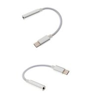 2Pack USB C to 3.5mm Headphone Jack Adapter, Type C Male to 3.5mm Female Stereo