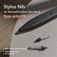 2pcs Đầu bút Surface Bộ dụng cụ thay thế bút stylus Pen cho Microsoft Surface Slim Pen 2 Đầu bút từ thay thế Nibs Touch Pencil