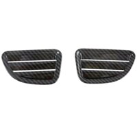 2Pcs for Mitsubishi Pajero Sport Montero Shogun Sport 16-20 ABS Interior Front Upper Air Vent Outlet Cover Trim