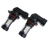 2Pcs H8 H11 Car Lighting High Power 3030 Super Bright Golden Yellow 16Led Fog Light Bulb