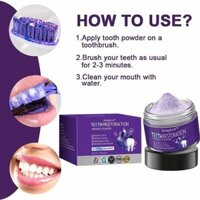 2PCS New Dental restoration mineral powder, mineral tooth powder, teeth whitening