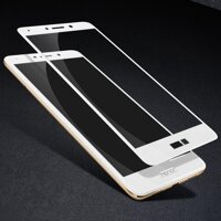 2Pcs Premium Tempered Glass Screen Protector for Huawei Honor 6x 2016 Ultra Thin Anti-Scratch Screen Film for Huawei GR5 2017【white】