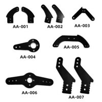 2pcs Steering Gear Push Rod Joint Rocker Arm Rudder Arm Push Rod Connector for RC Airplane Fixed Wing