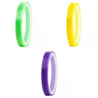 2Pcs Sticky Ball Tapes Educational Toys for Home - Green Yellow Violet