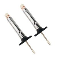 2pcs Tester Motor Car Tyre Tread Depth Gauge Metric Standard Measure 0-25mm