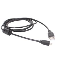 2pcs USB Replacement Power Black Durable Charging Cable 1.5m Data Transfer For Nikon Coolpix L110 L21 L22 S3000 Camera