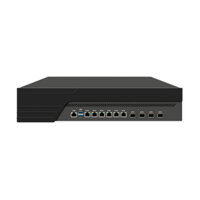 2U Rack Mount Cabinet Firewall Appliance,HUNSN RJ33, VPN, Network Router, 6 x Gigabit LAN, 4 x SFP Optical, Console, VGA