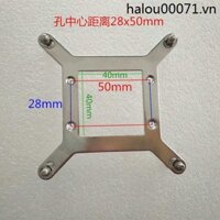 2u Side Blow Leopard Server cpu Quạt Giá Đỡ 1150 / 1151 1366 2011 Pin Turnbuckle