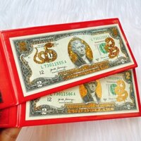 2USD Mạ Vàng 3D Con Rắn 2025 - Tiền Sưu Tầm Lì Xì Tết 2025