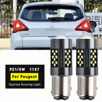 2x Dành Cho Xe Đạp Peugeot 106 206 306 308 SW 3008 MPV 406 407 408 2010-2016 Đèn Phanh LED Blub P215W 1157 BAY15D 4200lm