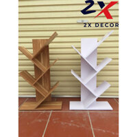 2X Decor - Kệ sách xương cá 5 tầng gỗ MDF tiện dụng - 2X008