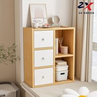 2X Decor - Tủ Sách, Tủ Đựng Đồ Dùng Cho Phòng Ngủ Đa Năng Tiên Ích - 2X056