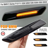 2x Đèn LED Đặt Hàng Fender Đèn Báo Bên Đánh Dấu Flash Bật Tín Hiệu Thích Hợp Cho Xe BMW 5 Series F10 F11 528i 528iX 535i 2011 12 2013