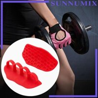 2x Dụng Cụ Tập Gym Công Thái Cầm Tay Bảo Vệ Lòng Bàn Tay Đa Năng Phần Thanh Miếng Lót Chống Trơn Trượt Phụ Kiện Găng Tay Cho Phòng Tập Gym Tại Nhà Cử Tạ