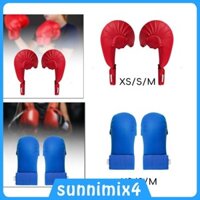 2x Găng tay tập luyện Karate Găng tay chiến đấu bảo vệ chuyên nghiệp