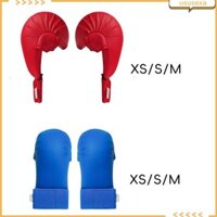 2x Găng tay tập luyện Karate Hỗ trợ cổ tay chuyên nghiệp Găng tay đấm bốc Kickboxing