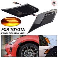 2x LED Năng Động Bật Đèn Tín Hiệu Thích Hợp Cho Xe Toyota 86 FT86 GT86 Đèn Báo Đánh Dấu Bên Đèn Đặt Hàng Thích Hợp Cho Scion FR-S Thích Hợp Cho Subaru BRZ