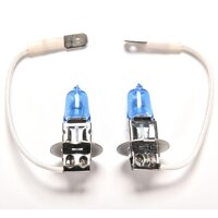 2X Siêu Trắng H3 100 W Halogen Ô Tô Chạy Đèn Sương Mù Bóng Đèn LED 12 V