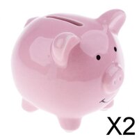 2xKids Children Piggy Bank Money Box Saving Cash Kids Toy Fun Gift S-Pink