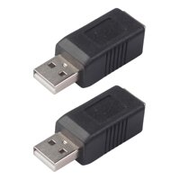 2xUSB Printer Port Type A Male USB Type B Female Connector Adapter Converter