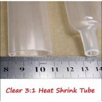 3: 1 Ống điện co nhiệt trong suốt Heatshrink 2.4mm đến 50mm Dày