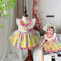 [3-14kg] Váy công chúa RIOKIDS, đầm tiểu thư cho bé gái đi chơi tiệc sang chảnh TT47