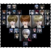 3 / 1bjd Unisex Tóc Giả Ye Loli Bộ Tóc sd Bóng Tóc Ngắn Búp Bê Barbie Dây Hỗn Hợp Nhà Máy Bán Hàng Trực Tiếp#LJ0111#