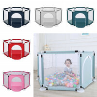 3-6 Years Baby Safety Playpen Baby Fence Gate Foldable Interactive Indoor Outdoor Playpen Children Kids Playard