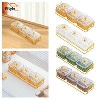 3 Bát Phục Vụ Có Nắp Và Giá Dễ Dàng Mang Theo Món Tráng Miệng Hiển Thị Chia Khay Phục Vụ Khay Khai Vị Cho Hạt Bàn Tiệc Trà