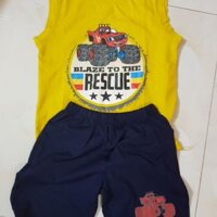 3 bộ quần áo sát nách cho bé trai