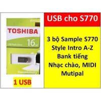 3 BỘ Sample cho đàn Organ PSR S770 - Trọn bộ dữ liệu đi show