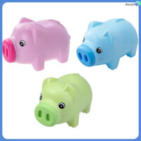 3 Cái Hoạt Hình Hình Lợn Tiết Kiệm Nồi Nhựa Hoạt Hình Heo Đất Trang Trí Hộ Gia Đình Sáng Tạo Quà Tặng Cho Trẻ Em Trẻ Em (Đỏ Xanh 1 Mỗi, Hỗn Hợp) duoying