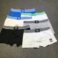 [3 Cái + Hộp] Quần Lót Nam Mới perspire Thân Thiện Với Da Quần Đùi Boxer Thoáng Khí Cotton Dưới