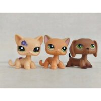3 cái / lốc LPS Hình Chó Mèo #1962#790 Đồ chơi trẻ em Littlest Pet Shop
