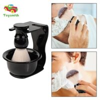 3 Cái Nam Cạo Râu ria mép Bàn Chải Cạo Râu Mặt Râu Làm Sạch Cắt Tóc Cạo Râu Bàn Chải