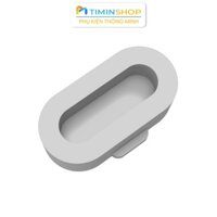 3 cái Nút che cổng sạc đồng hồ Garmin NGM - Xám