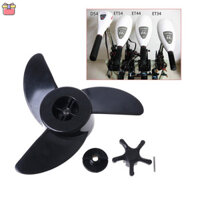 3 cánh quạt Motorboat Động cơ phía ngoài điện cho Haibo ET44 ET54 Cánh quạt thuyền máy JP3VN YKT