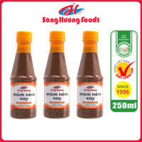 3 Chai Mắm Nêm Xay Sông Hương Foods Chai 250ml - Chấm gỏi cuốn, bún , thịt luộc , tốt tiêu hóa