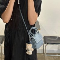 3 charm túi gấu, móc khóa gấu bông dễ thương, trang trí túi học sinh